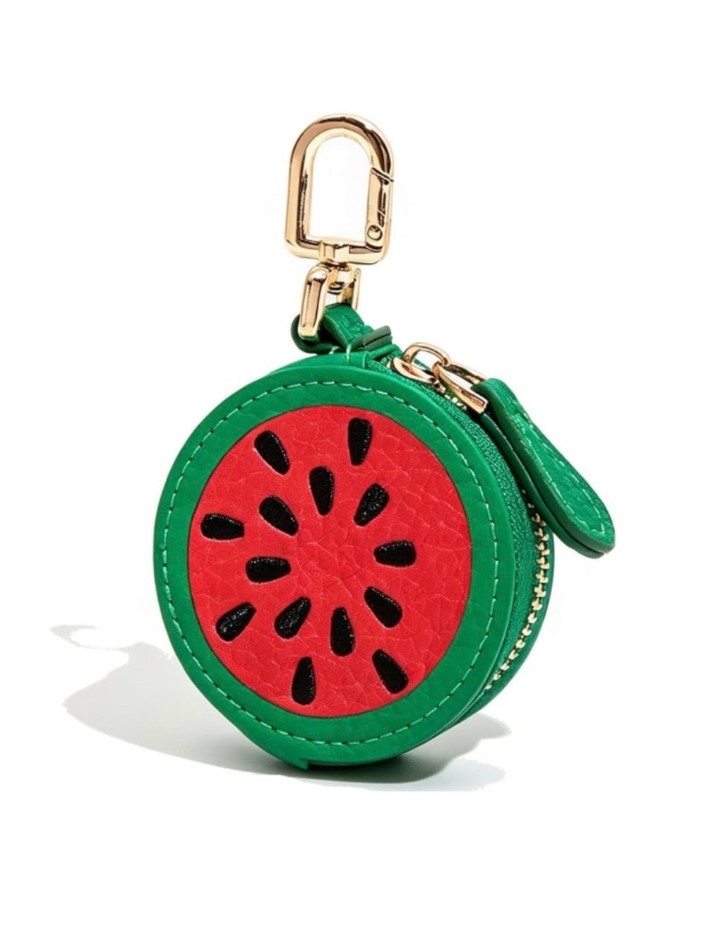 $25.00- Watermelon Zip Coin Purse Bag Charm Keychain